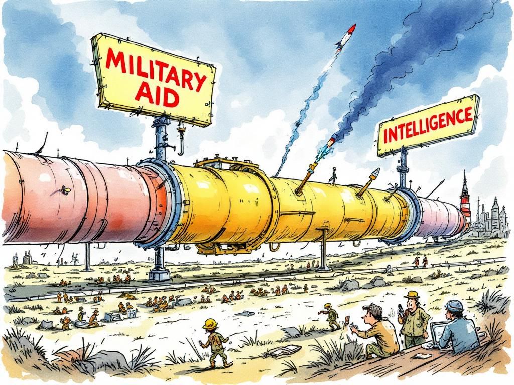 Trump cutting off military aid and intelligence sharing, Ukrainian military goes dark, missiles hit cities