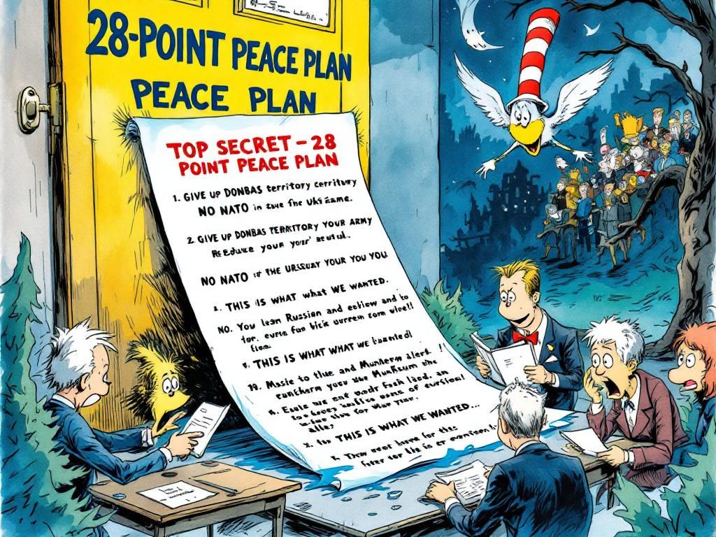 The leaked 28-point peace plan that echoed Russian demands - territory concessions, reduced army, no NATO